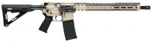 Black Rain We The People 223 Remington/556NATO, 16" Barrel, Light Sand Battleworn, 30 Rounds - BRO-WTP-LSB