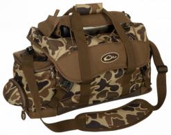 Drake Waterfowl DA2030016 Blind Bag (Extra Large), Old School, Waterproof Nylon, 20 Pockets, Sunglass Pocket, Thermos Sleeve, Ca - 1201