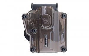 Bulldog MX003 Max Multi Fit OWB Transparent Smoke Polymer Paddle Mount - 545 Bulldog MX003 Max Multi Fit OWB Transparent Smoke Polymer Paddle Mount - 545