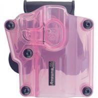 Bulldog MX006 Max Multi Fit OWB Transparent Pink Polymer Paddle Mount - 545