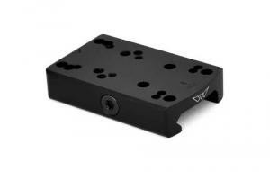 Warne 6109M Red Dot Low Profile Reflex Mount Black Anodized - 438 Warne 6109M Red Dot Low Profile Reflex Mount Black Anodized - 438