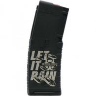 Black Rain Ordnance 30 Round AR-15 Magazine 5.56 NATO Let it Rain Bullets - MAG30LETITRAINB