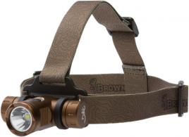 Browning 3713345 Blackout Elite Headlamp Burnt Bronze 4/860 Lumens White LED/Green - 173