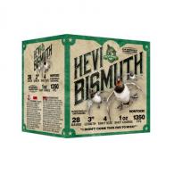 HEVI-Bismuth, 28 Gauge 28 Gauge 3" 1 oz, 4 Shot 25 Per Box/ 10 Cs - HS18434