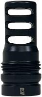 Rugged Suppressors MB025 3 Port Brake 338 Cal (8.6mm) Dual Taper Locking System, Fits R.U.M. Mount - 1035