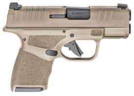 Springfield Armory Hellcat 9mm, 3" Barrel, Flat Dark Earth, 11 Rounds - HC9319FGU23
