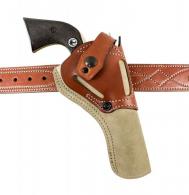 DeSantis Gunhide 189NJ5XZ0 Wild Hog OWB Natural Leather Belt Fits Ruger Wrangler 7 1/2" Ambidextrous - 667