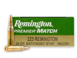 Main product image for Remington Ammunition 27680 Premier Match 223 Rem 69 gr Hollow Point