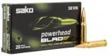 Main product image for SAKO (TIKKA) PowerHead Blade 308 Win 162 gr 20 Per Box