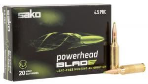 SAKO (TIKKA) PowerHead Blade 6.5 PRC 120 gr 20 Per Box - 1145 SAKO (TIKKA) PowerHead Blade 6.5 PRC 120 gr 20 Per Box - 1145