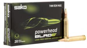 Sako PowerHead Blade 7mm Rem Mag, 140 gr, 20 per Box - 1145