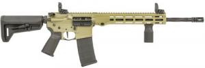 Maxim Defense MD15 L, 5.56x45mm NATO, 16" Fluted Barrel, Bazooka Green Rec/M-LOK Handguard, MBUS Sights, 30 rounds - MXM49736