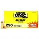 Main product image for Remington Ammunition 23779 UMC 40 S&W 180 gr Full Metal Jacket (FMJ) 250 Bx/ 4 Cs (Mega Pack)