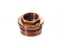 Q LLC Plan-B Omega XL 1.375"x24 tpi HUB, 17-4 Copper Stainless Steel, Fits Cherry Bomb XL Brake - 1009