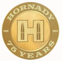 Hornady 99157 75th Anniversary Sign Gold Tin 11.80 x 11.80 - 156