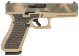 Glock G17 Gen5 MOS, 9mm Luger, 4.49" GMB Barrel, YNOT Hunter Cerakote, 17 Rounds