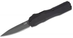 Kershaw Livewire Automatic 3.30" OTF Spear Point Plain Black DLC CPM MagnaCut Steel Blade, Black Anodized Aluminum Handl - 280 Kershaw Livewire Automatic 3.30" OTF Spear Point Plain Black DLC CPM MagnaCut Steel Blade, Black Anodized Aluminum Handl - 280