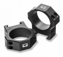 Steiner 5957 H-Series Rings Matte Black 30mm Low - 72
