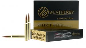 Weatherby 280 ACKLEY, 168 Grain, 20 Per Box - 166 Weatherby 280 ACKLEY, 168 Grain, 20 Per Box - 166