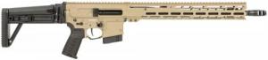 CMMG Inc. Dissent MK4 6mm ARC 10+1 (2) 16.10", Coyote Tan Rec/15" M-Lok Handguard, Side Charging Handle, Black Side Folding - 60AA90CCT