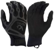 Pyramex VGTG10BM Compression Training Black Synthetic Leather Medium Hook & Loop - 770
