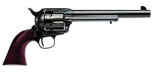 Cimarron U.S. Calvary Henry Nettleton 45 Colt (LC) 6 Shot, 7.50" Blued Steel Barrel & Cylinder, Color Case Hardened Steel