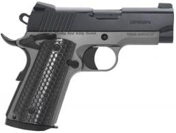 Girsan MC1911 Untouchable, 9mm, 3.4" Barrel, Black Serrated Steel Slide, Stainless Frame, 7 rounds - 392067 Girsan MC1911 Untouchable, 9mm, 3.4" Barrel, Black Serrated Steel Slide, Stainless Frame, 7 rounds - 392067