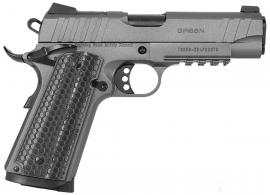 Girsan Influencer Compact, 10mm, 4.4" Barrel, Tungsten Gray Cerakote Optic Ready, Gray Polymer Grip, 9 rounds - 391145 Girsan Influencer Compact, 10mm, 4.4" Barrel, Tungsten Gray Cerakote Optic Ready, Gray Polymer Grip, 9 rounds - 391145