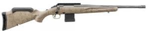 Ruger American Ranch Rifle Gen II 5.56x45 NATO 16.1" Spiral Fluted, Threaded, 10+1 FDE Splatter Stock