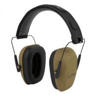 Allen ULTRX Shield Passive Earmuff - FDE - 258