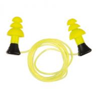 Allen ULTRX Tethered Silicone Ear Plugs - 3-Pairs - Yellow - 4118