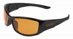 Allen ULTRX Sync Safety Glasses Amber Lens, Black Frame - 4138