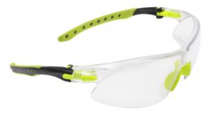 Allen ULTRX Keen Safety Glasses Youth, Clear Lens, Lime Green Frame - 4140