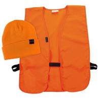 ALLEN 2394 STOCKING CAP AND VEST COMBO - 258