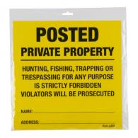 Allen 15824 Posted No Tresspassing Sign 12 PK - 258