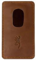 Browning Barrel Rest, XL, Brown Leather - 173