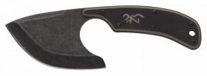 Browning 3220323B Cutoff Boxed 2.50" Fixed Skinner Plain Black Black Oxide Stonewashed 9Cr14MoV SS Blade, Black/Tan G10 Handle - 173 Browning 3220323B Cutoff Boxed 2.50" Fixed Skinner Plain Black Black Oxide Stonewashed 9Cr14MoV SS Blade, Black/Tan G10 Handle - 173