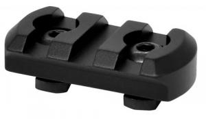 Warne M-LOK 3 Slot Rail Black