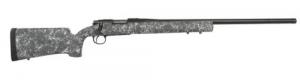 Remington 700 Long Range, 308 Wincheester, 26" Black Heavy Contour Threaded Barrel, Grey w/Black & White Web, 4 Rounds