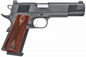 ROCK RVR 1911 CARRY 5" .45 ACP Pistol WOOD GRPS 8RD