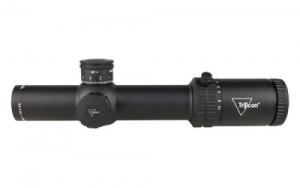 Trijicon Credo Matte Black 1-10x28mm First Focal Plane Riflescope 34mm Tube Red/Green MRAD Segmented Circle Reticle - CR1028-C-2900050