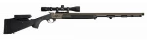 Traditions Pursuit XT Pro w/Scope 50 Cal Tungsten Cerakote 26" Fluted/Threaded w/VAPR Twist Barrel, Black Adj Cheek - R53-74660450