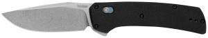 Kershaw Layup 3.40" Folding Drop Point Plain Stonewashed D2 Steel, Blade Black GFN Handle - 2047 Kershaw Layup 3.40" Folding Drop Point Plain Stonewashed D2 Steel, Blade Black GFN Handle - 2047