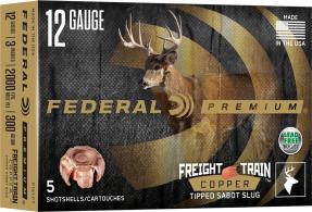 Federal P152FT 12 Gauge 2.75" Slug Shot 5 Per Box - P152FT