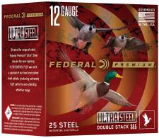 Federal Ultra Steel 12 Gauge, 3", 1 1/4 oz, 25 Per Box - PWUX1422