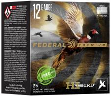 Federal Federal Premium Hi-Bird Fiber Wad Bismuth 12 GA 2.75" 1 1/4 oz 25rd - HVFB12HW5 Federal Federal Premium Hi-Bird Fiber Wad Bismuth 12 GA 2.75" 1 1/4 oz 25rd - HVFB12HW5