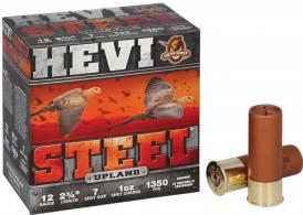 HEVI-Shot Upland 12 Gauge 2.75" 1 oz 7 Shot 25 Per Box