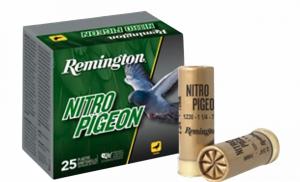 Remington Ammunition Nitro Pigeon 12 Gauge 2.75" 25 Per Box/ 10 Case - R28681 Remington Ammunition Nitro Pigeon 12 Gauge 2.75" 25 Per Box/ 10 Case - R28681