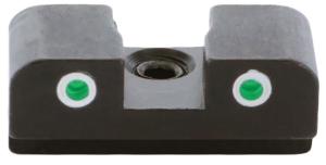 AmeriGlo XD191R Classic Tritium Rear Sight for Springfield Armory XD Black Green Tritium with White Outline Rear - 383 AmeriGlo XD191R Classic Tritium Rear Sight for Springfield Armory XD Black Green Tritium with White Outline Rear - 383