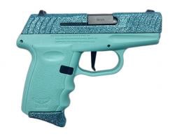 SCCY DVG - Glitter Crystal Blue/SCCY Blue Frame 9mm 10rd - DVG1CYBSB